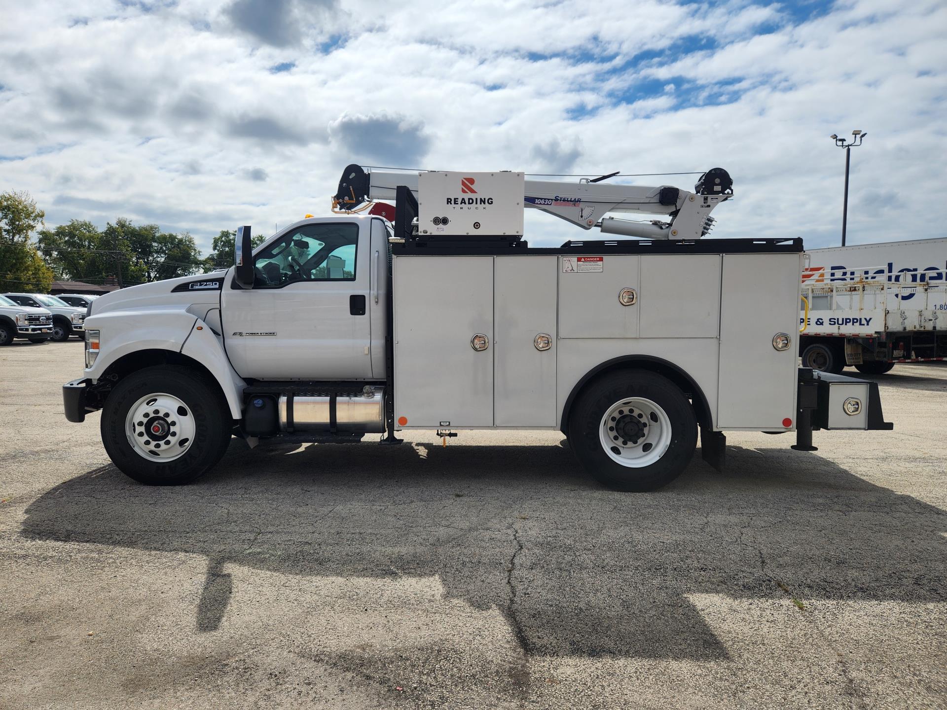 New 2025 Ford F-750 Standard Regular Cab 4x2, 11' Reading Master Mechanic HD Crane for sale #1774630 - photo 3