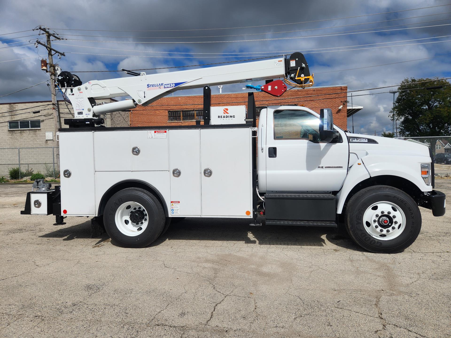 New 2025 Ford F-750 Standard Regular Cab 4x2, 11' Reading Master Mechanic HD Crane for sale #1774630 - photo 6