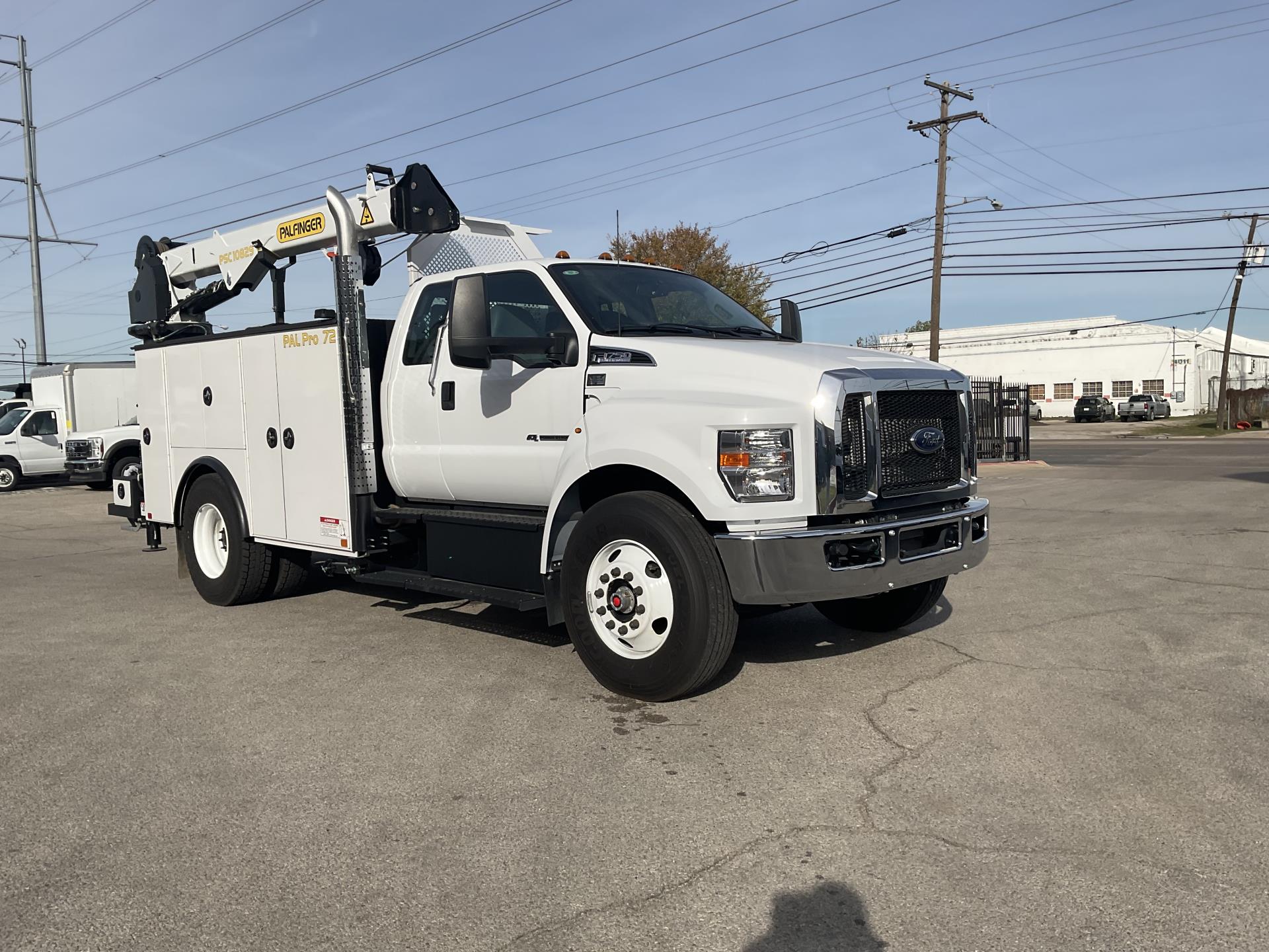 New 2025 Ford F-750 Standard Super Cab 4x2, 11' Palfinger PAL Pro 72 Mechanics Body for sale #1723295 - photo 7