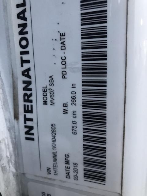 2019 International MV607-10
