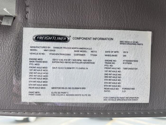 2019 Freightliner Business Class M2 106-19