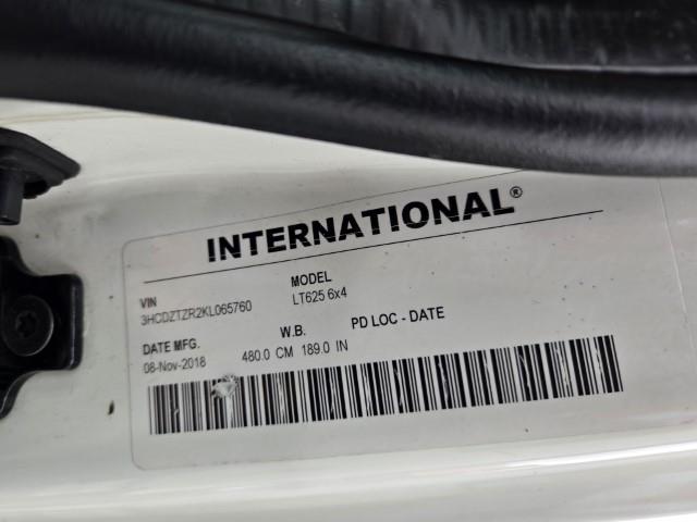 2019 International LT625-21