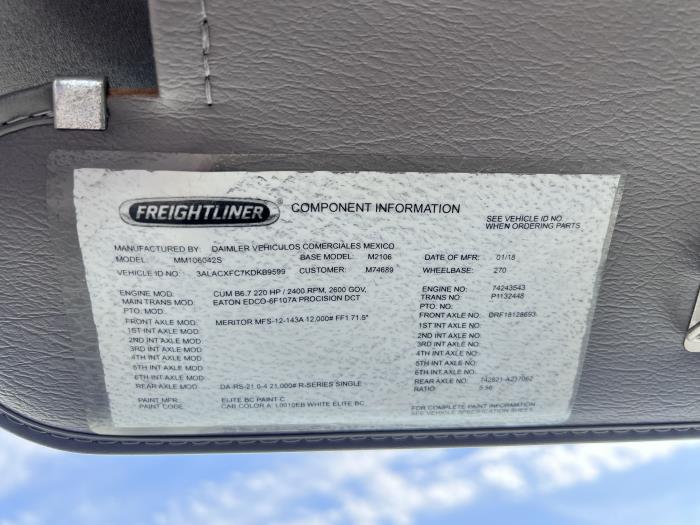 2019 Freightliner Business Class M2 106-15