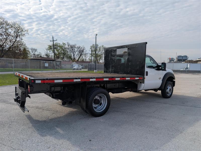2012 Ford F-550 Regular Cab DRW 4x2 Flatbed Truck for sale #1899160 - photo 8
