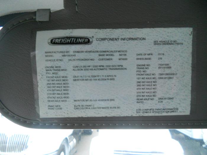 2019 Freightliner Business Class M2 106-11