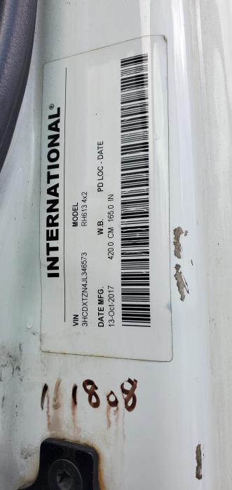 2018 International RH613-14