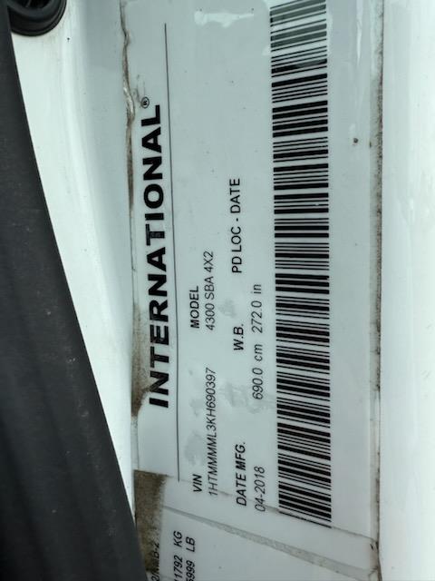2019 International LT625-4