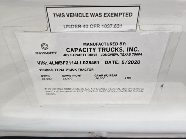 2020 Capacity TJ5000-17