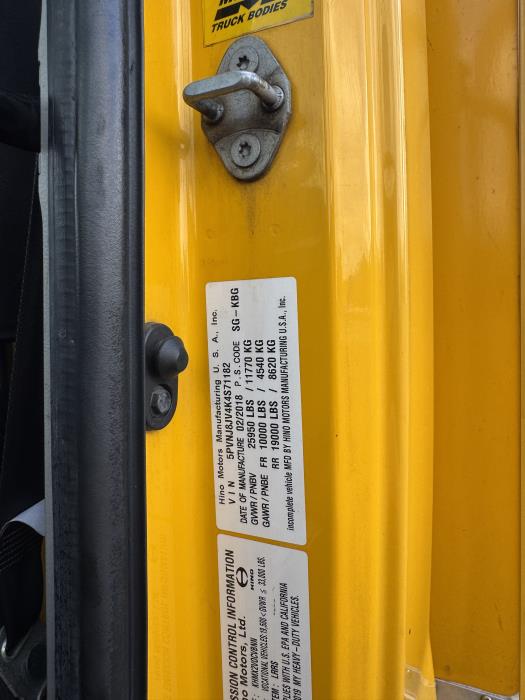 2019 Hino 268A-11