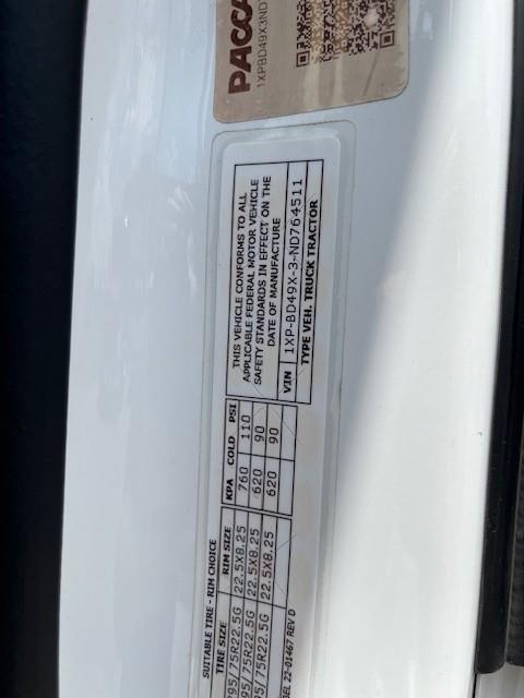 2022 Peterbilt 579-20