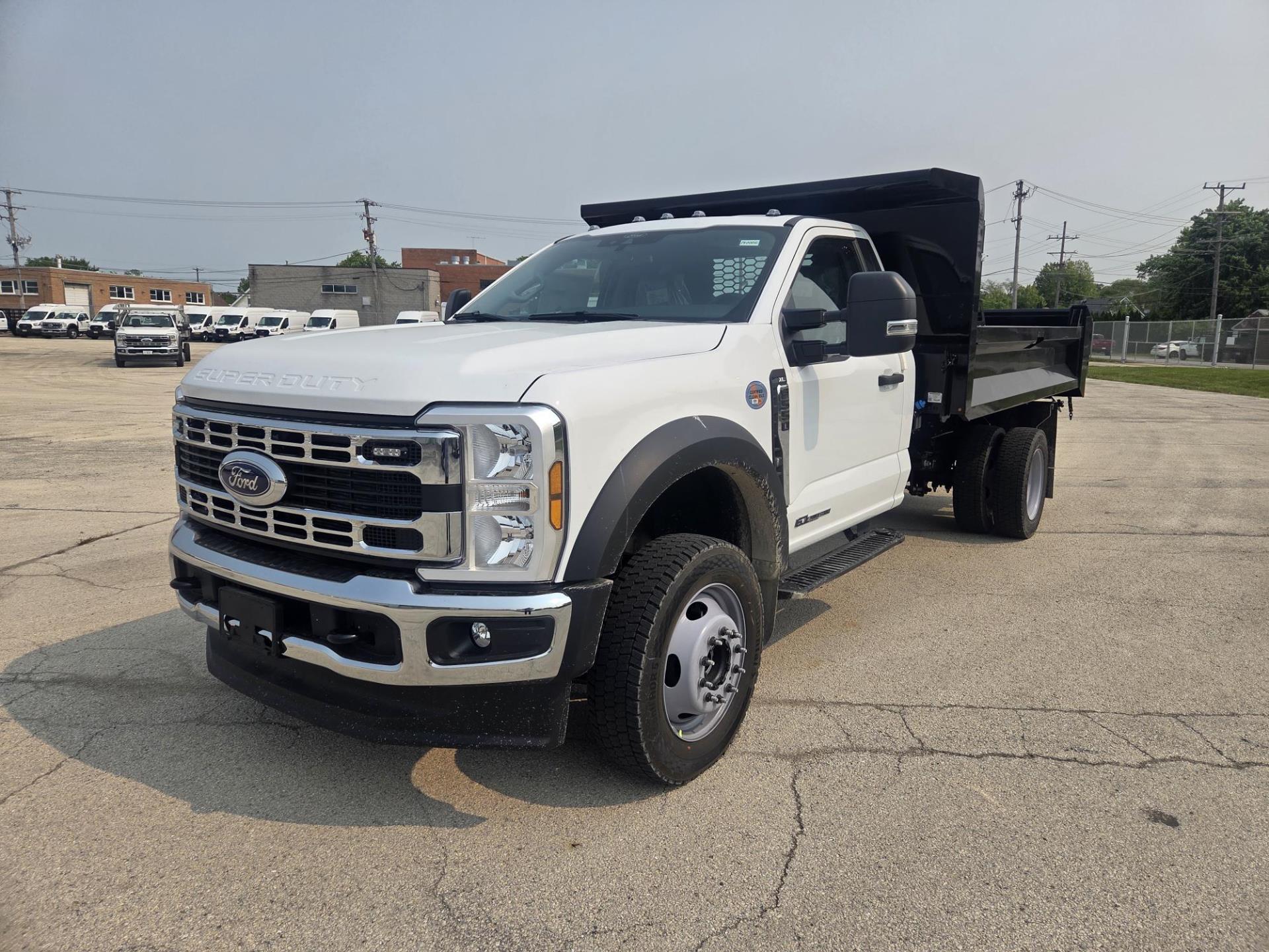 New 2025 Ford F-550 Regular Cab 4x4 11' 6" Knapheide Steel Dump Truck for sale #1900016 - photo 1
