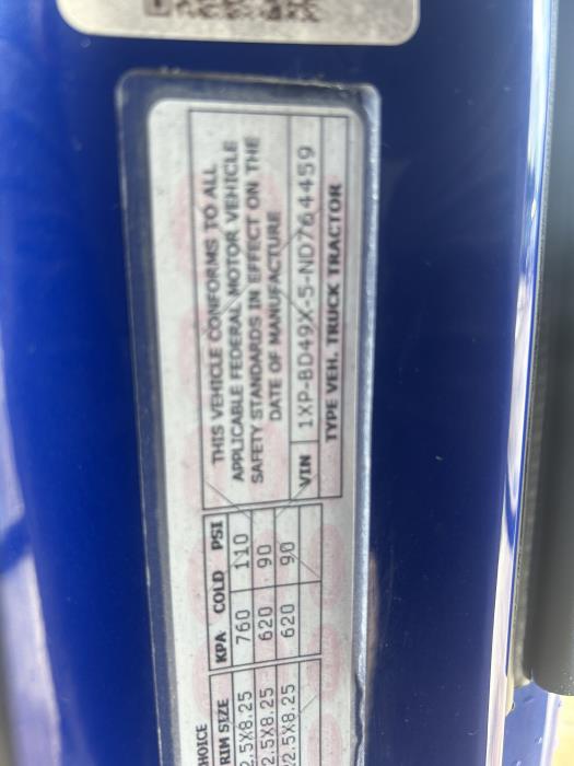 2022 Peterbilt 579-28