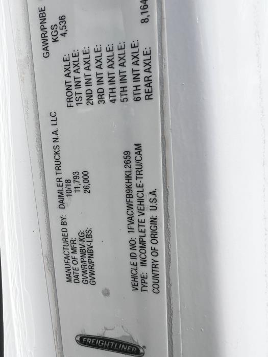 2019 Freightliner Business Class M2 106-11