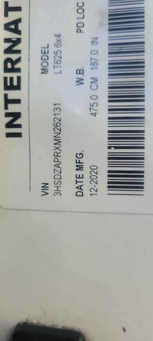 2021 International LT625-1