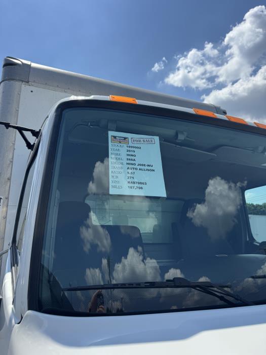 2019 Hino 268A-9