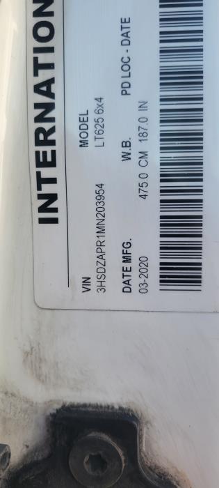2021 International LT625-1