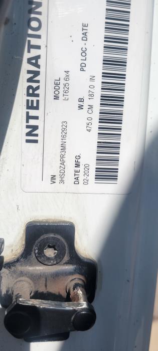2021 International LT625-3