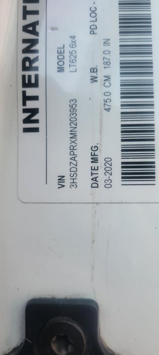 2021 International LT625-2