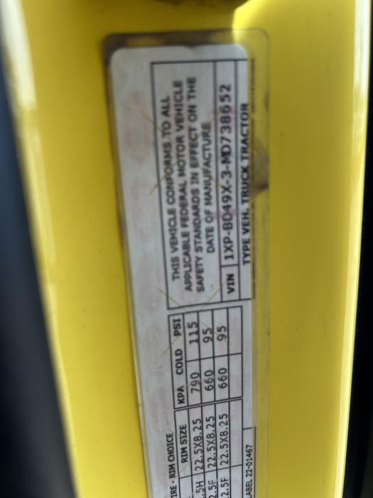 2021 Peterbilt 579-27