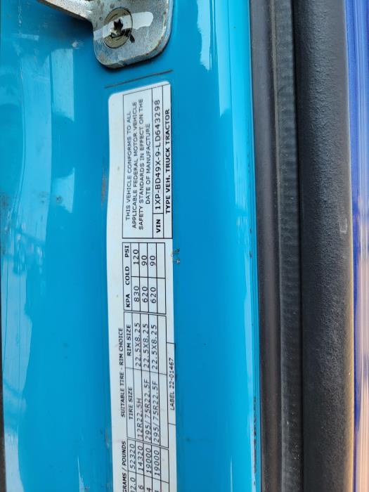 2020 Peterbilt 579-10