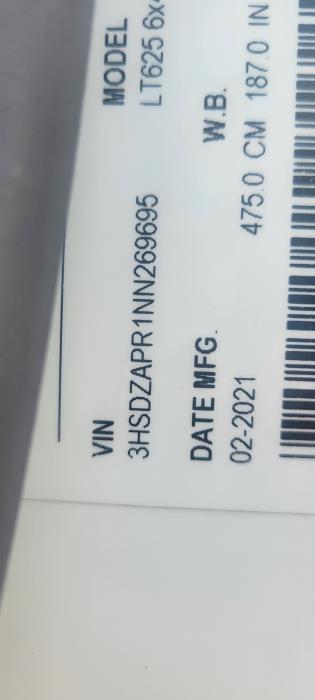 2022 International LT625-4