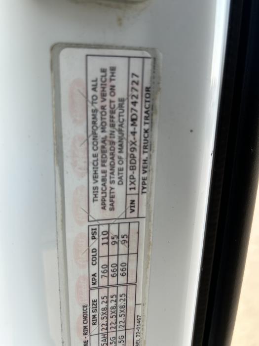 2021 Peterbilt 579-27