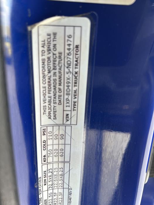 2022 Peterbilt 579-28