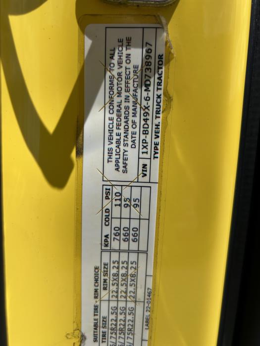 2021 Peterbilt 579-20