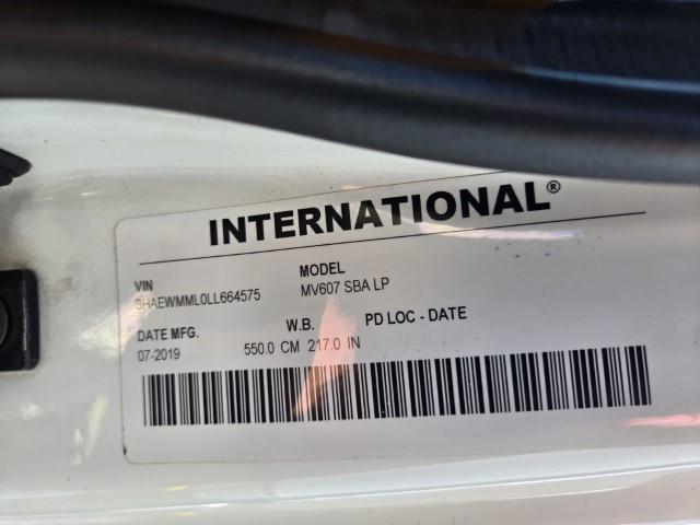 2020 International MV607-22