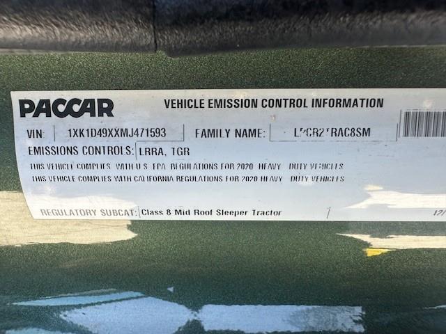 2021 Kenworth W990-11