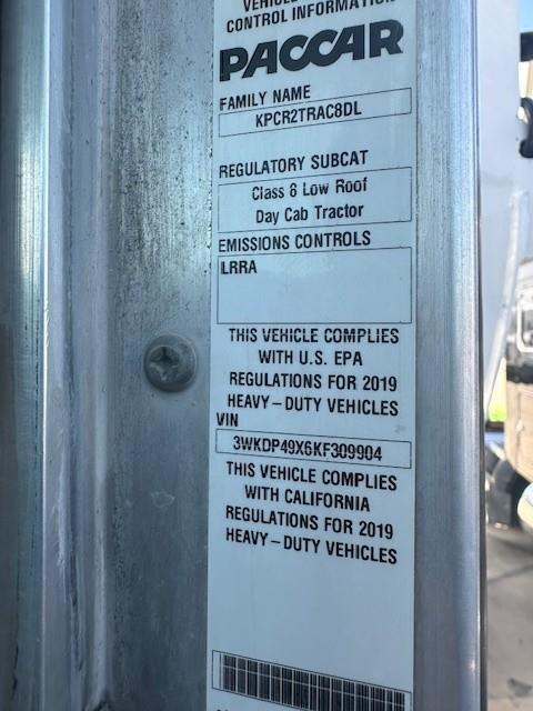 2019 Kenworth T800-7