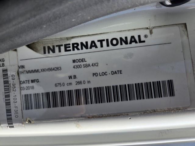 2019 International 4300-27