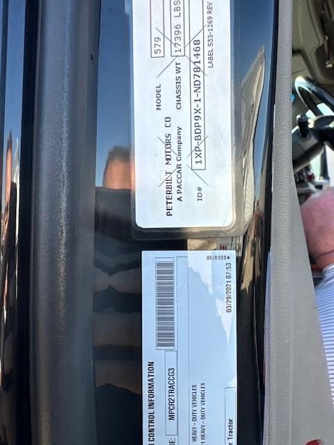 2022 Peterbilt 579-14