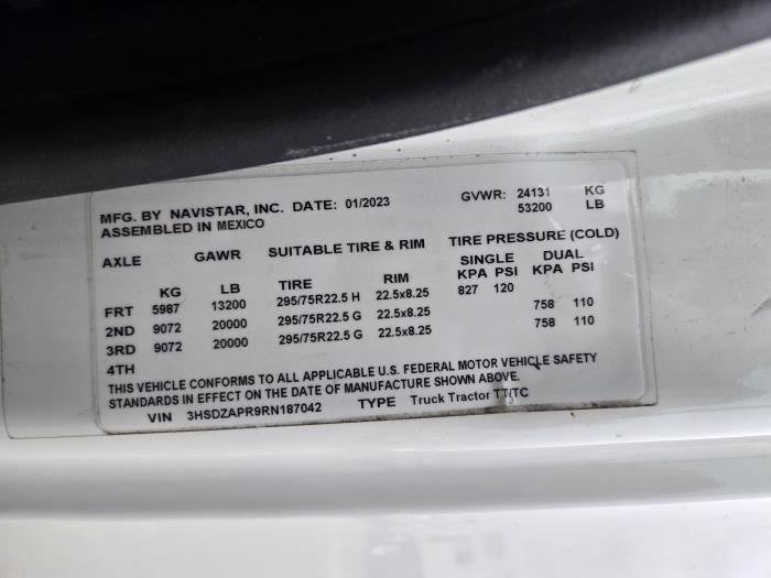 2024 International LT625-24