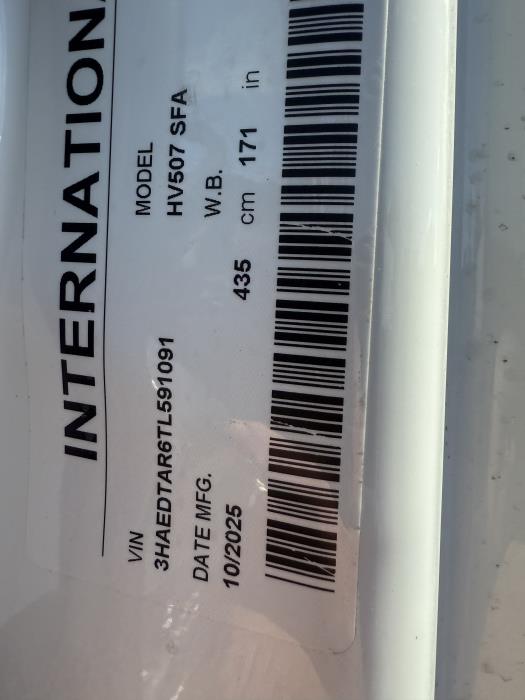 2026 International HV507-22