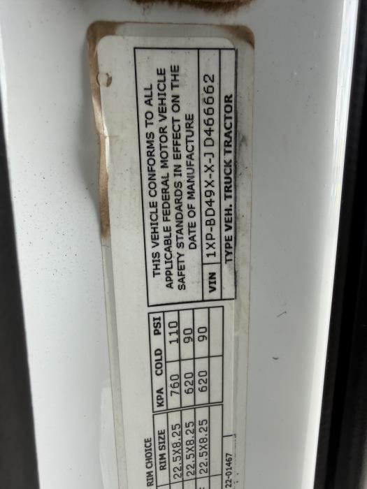 2018 Peterbilt 579-27