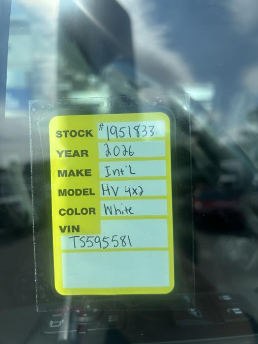 2026 International HV507-15