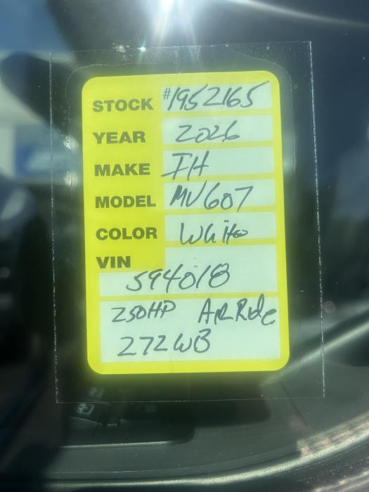 2026 International MV607-8