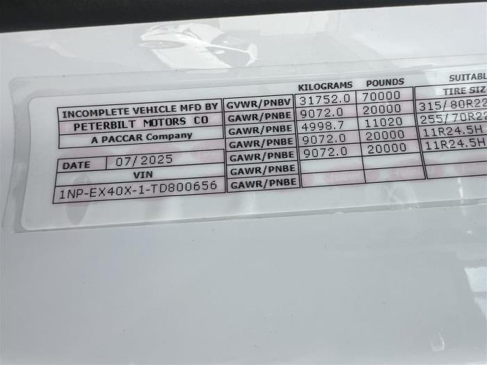 2026 Peterbilt 589-30