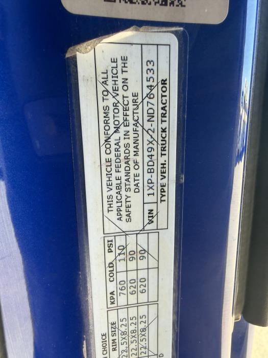 2022 Peterbilt 579-27