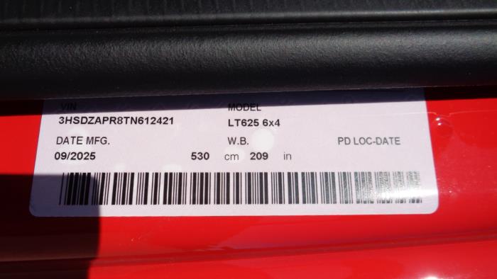 2026 International LT625-18