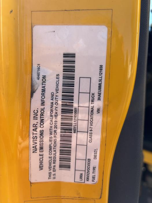 2020 International MV607-22