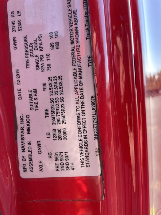 2020 International LT625-1