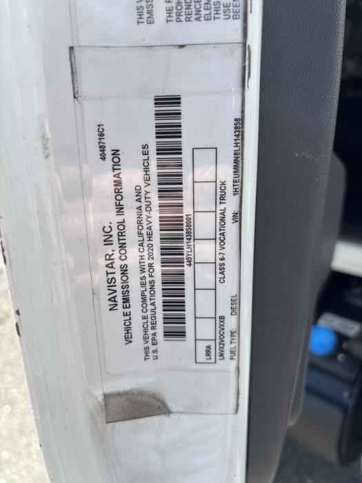 2020 International MV607-1