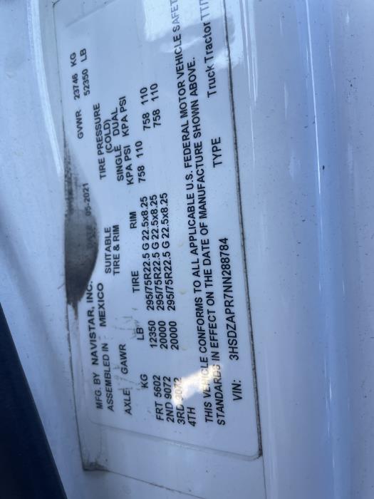 2022 International LT625-1