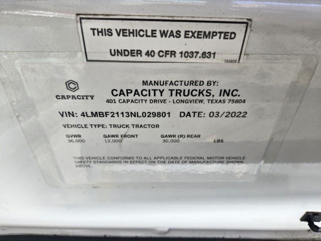 2022 Capacity TJ5000-22