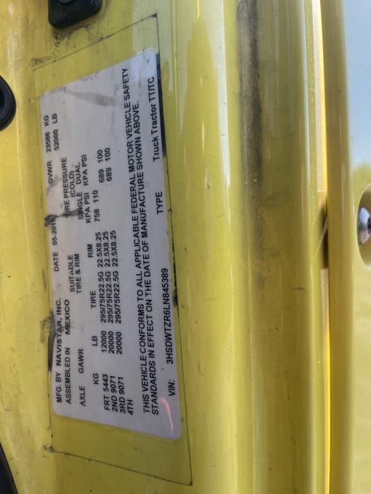 2020 International RH613-4