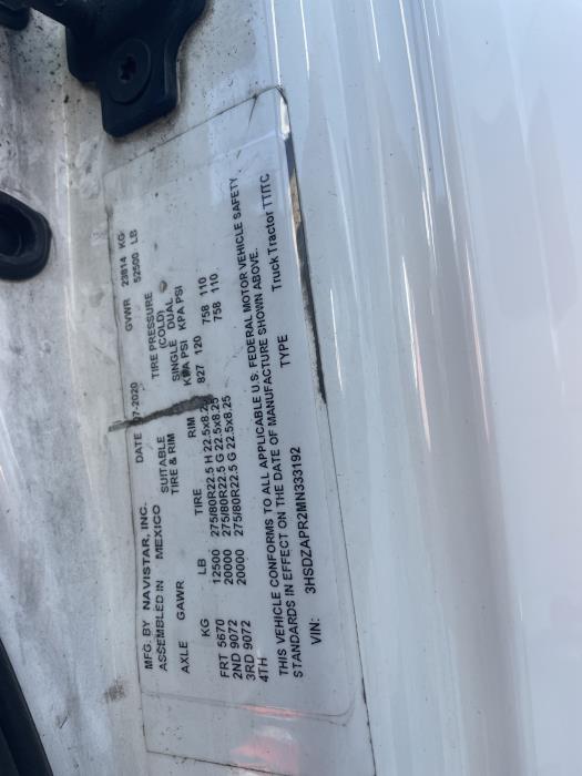 2021 International LT625-4