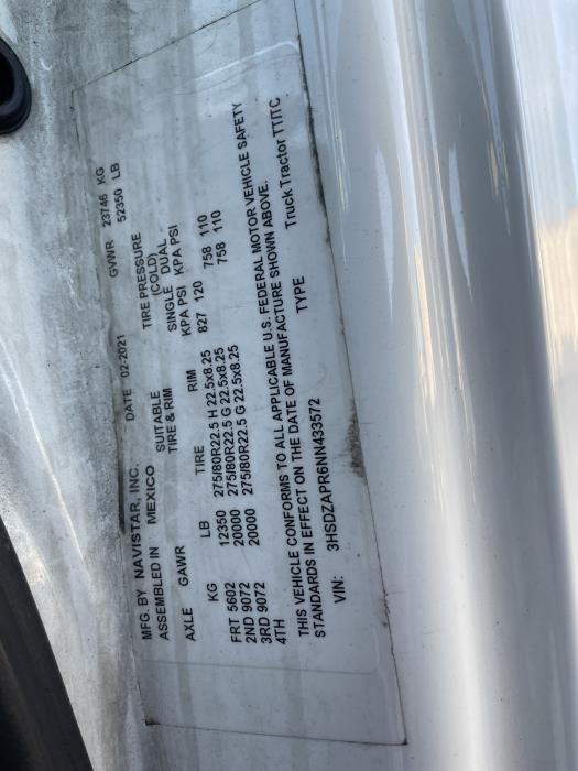 2022 International LT625-1