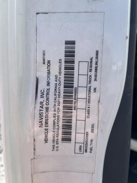 2022 International MV607-23